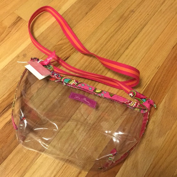 vera bradley clear crossbody bag